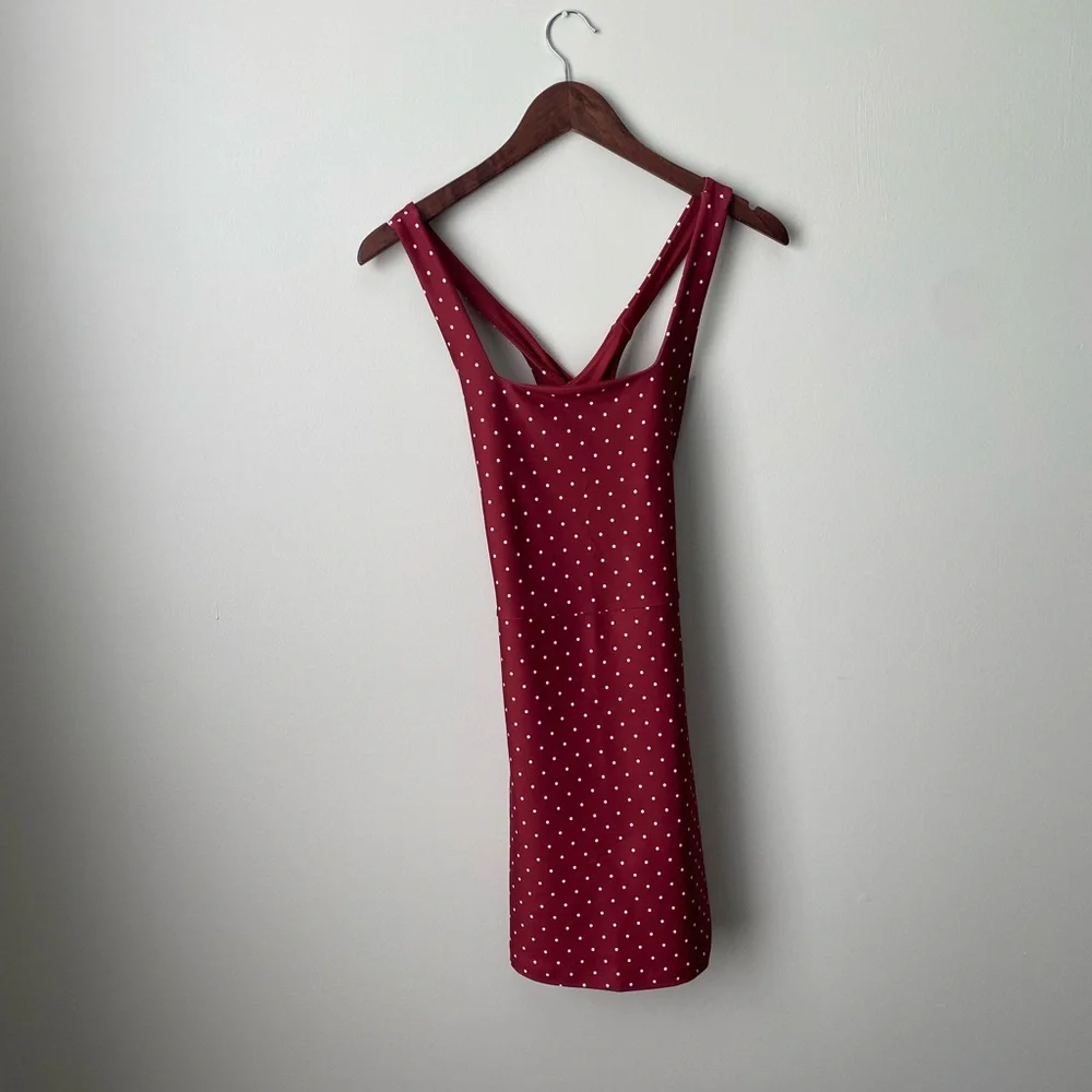 NWOT Abercrombie & Fitch Polka Dot Active Dress - Picture 2 of 8